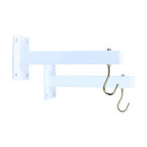 Mounting brackets for projection screens Colour white