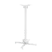 Projector ceiling mount, Height 60-90cm, White