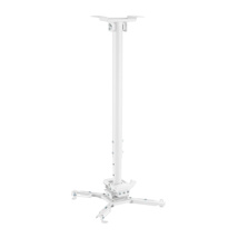 Projector ceiling mount, Height 75-115cm, White