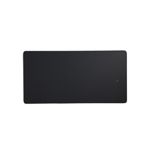 Panel divisor acústico para escritorio, 150 x 60 cm, Negro