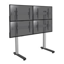 Pro Modular floor stands - 4 screens
