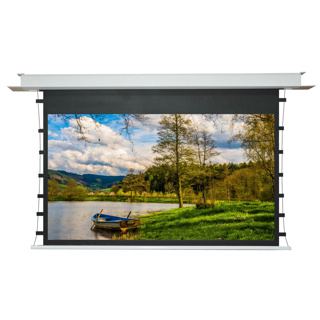 Tensioned recessed electric projection screens - Altitude