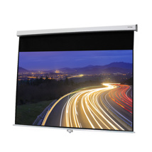 Manual projection screens, 16/10 format - Leaf