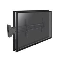 Digital signage TV stand for 2 x 32-65" back to back screens