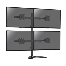 Desktop stand for 4 PC monitors 17''-32''