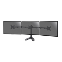 Desktop stand for 3 PC monitors 13''-24''