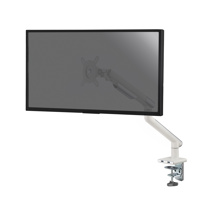 Full Motion Desktop Stand for 17''-32'' PC monitor with USB, White