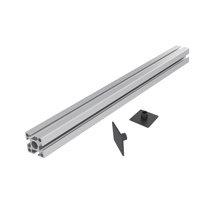 Profilé Aluminium pour dalles LED 50cm, gamme 031