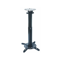 Video Projector Ceiling Mount Height 50-77cm Black