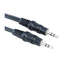 Cable Audio Jack 3.5mm, Macho / Macho 1m