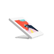 Supporto da parete o da tavolo universale per tablet Apple e Samsung 9.7''-11'', Bianco