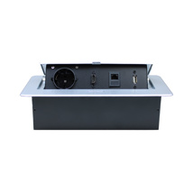 Cajas de conexión de mesa pop-up, RJ45, USB, HDMI, toma de 220v