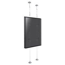 Wired mounts for 42"-75" screens - Dual screen