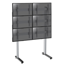 Pro Modular floor stands - 6 screens