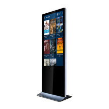 Video totems 43", FULL HD, 500 cd/m2, 24h/7d, Indoor, Tactile - Chroma
